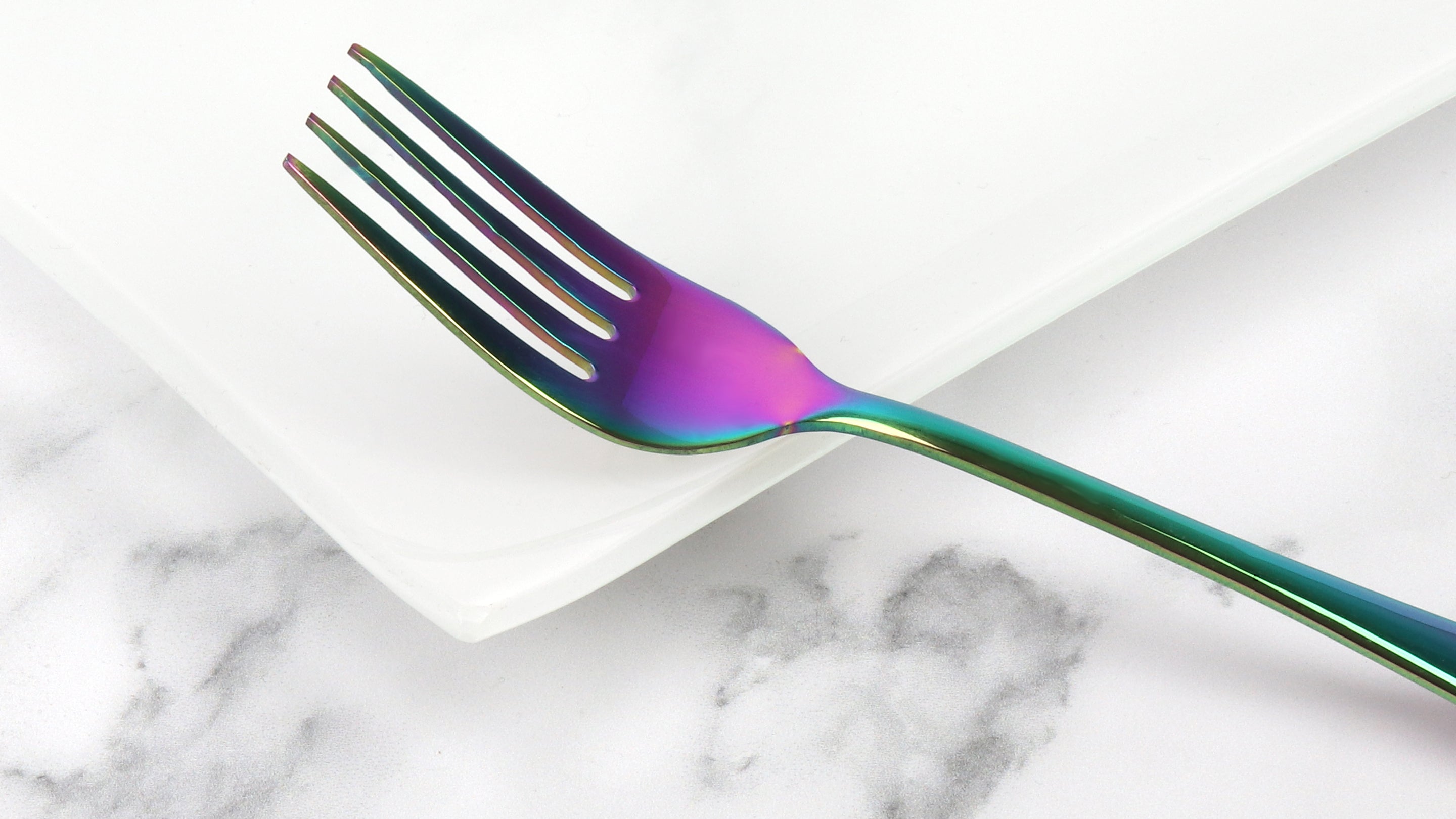 Rainbow Colored Fork